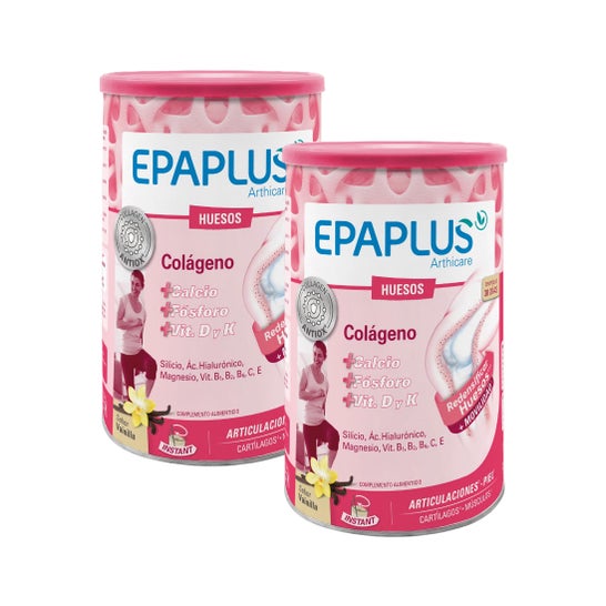 Epaplus Pack Arthicare Huesos Colágeno Antiox Vainilla 2 X388 g
