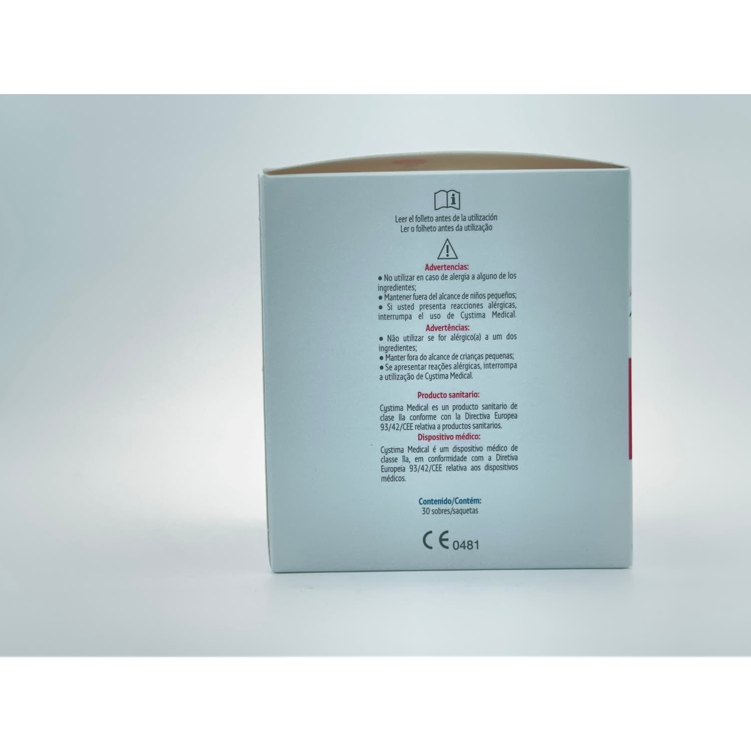 Forté Pharma CYSTima Medical 30 Sobres