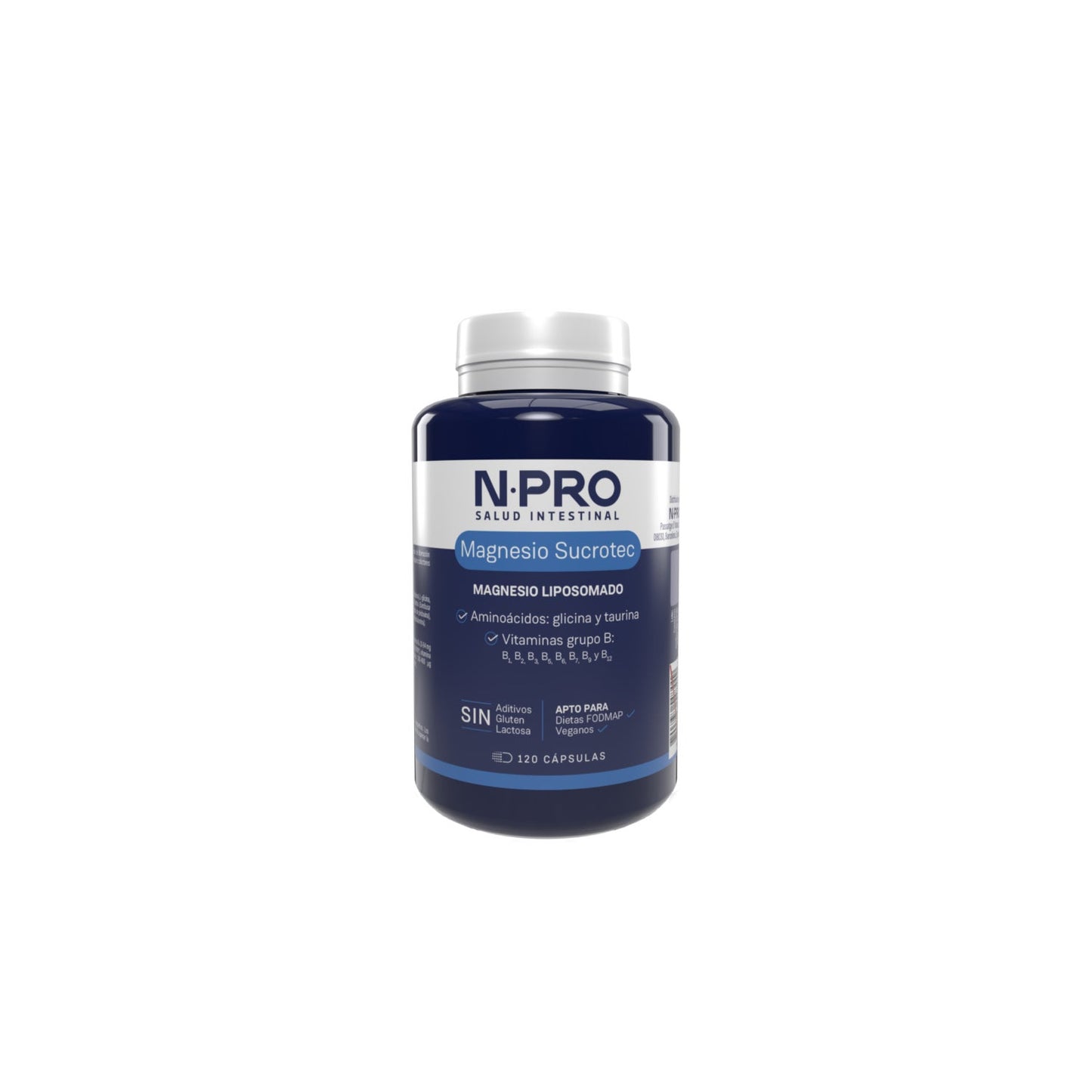 NPro Magnesio Sucrotec 120caps
