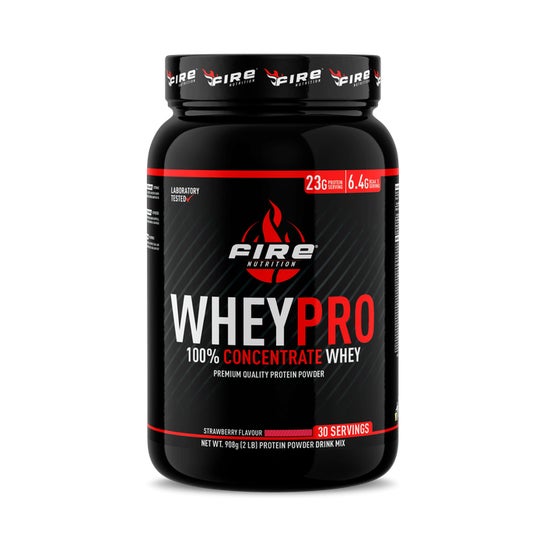 Fire Nutrition Wheypro Concentrate Strawberry 908 g