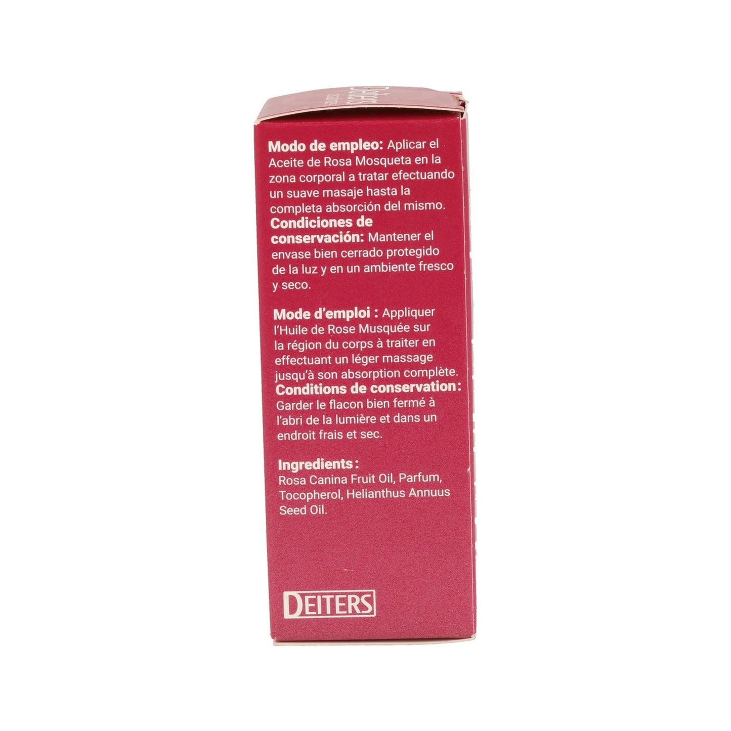 Deiters aceite de rosa mosqueta 100% puro 15ml