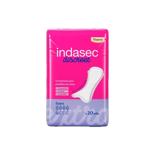 Indasec Discreet Pack Indabox Extra 20uds