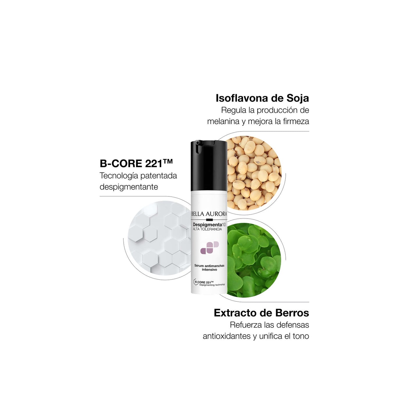 Bella Aurora Despigmenta10 Sérum Antimanchas Intensivo Manchas Solares y Edad 30 ml
