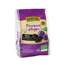 Danival Ciruelas Pasas Extra Grande 44/55 Bio 250g