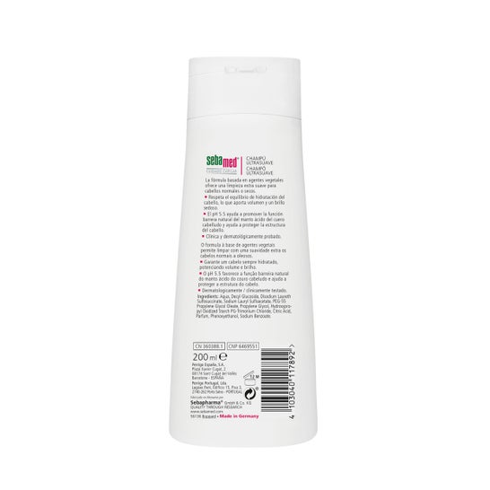 Sebamed Champú Ultrasuave 200ml
