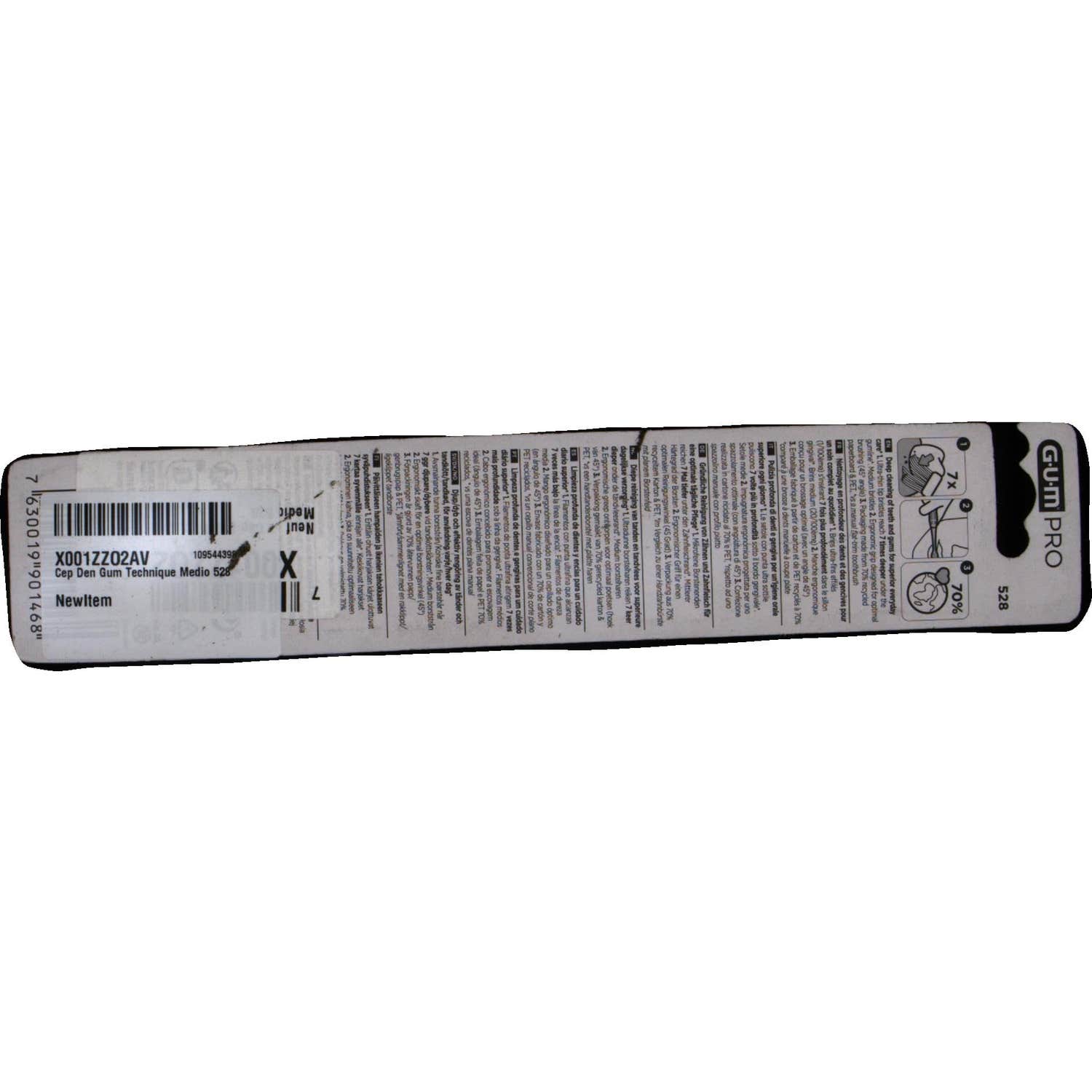 GUM Cepillo Technique Pro Compacto Medio 1ud