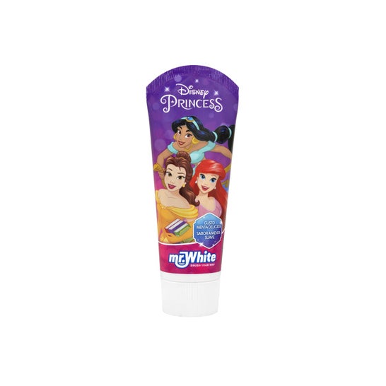 Mr. White Disney Princess Dentífrico Sabor Menta Suave 75 ml