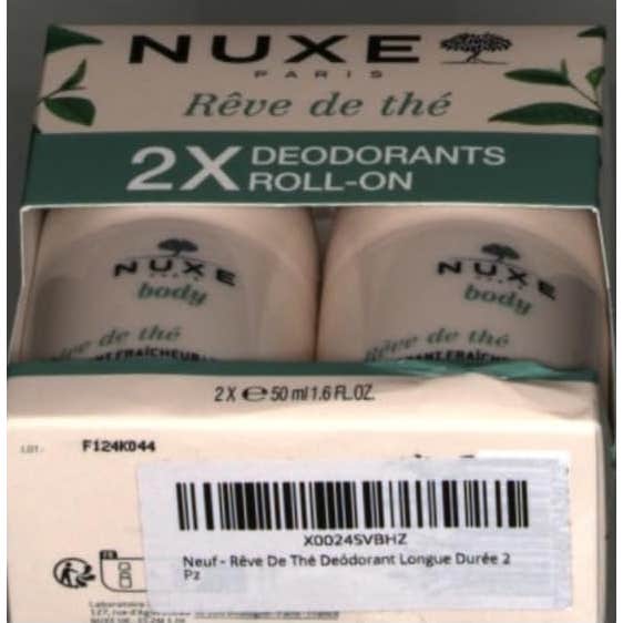 Nuxe Body Rêve de Thé Desodorante Frescor 24H 2x50ml