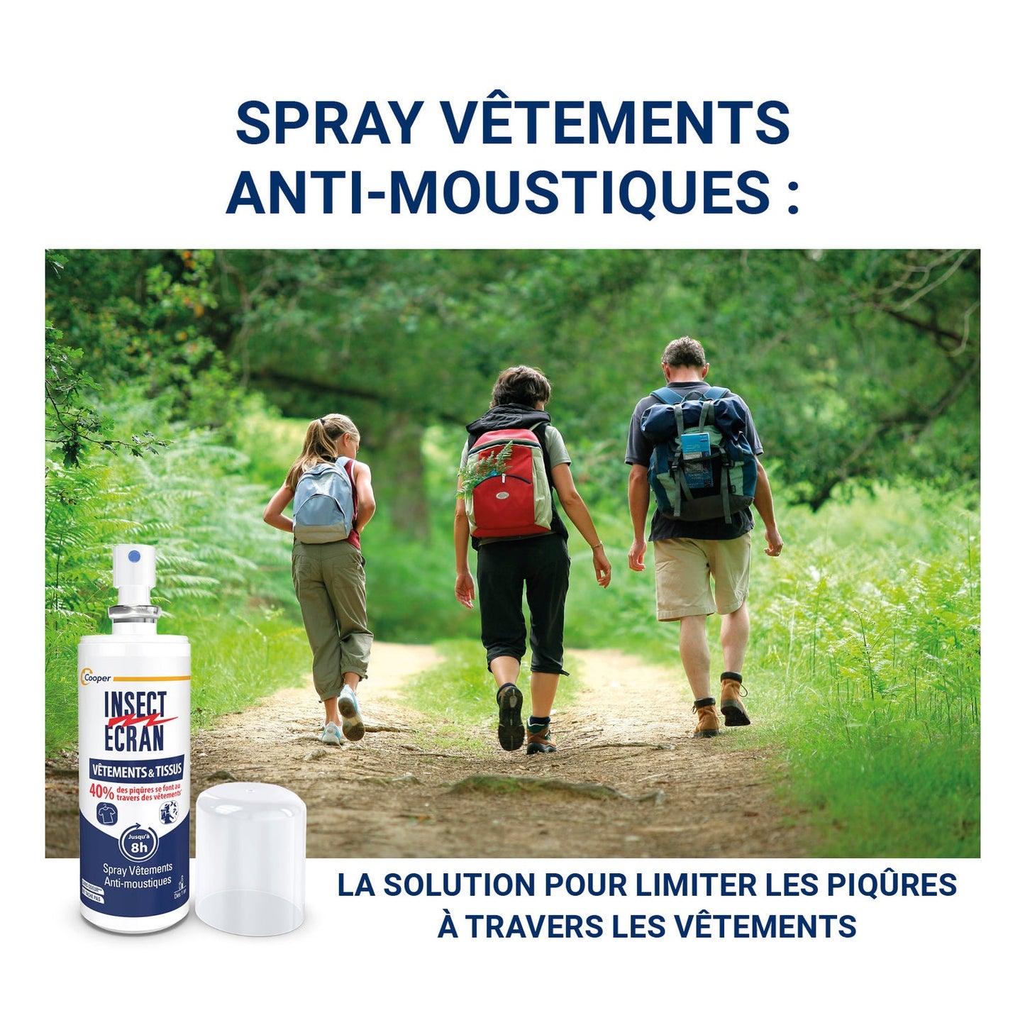 Insect Écran Spray Repelente para Ropa y Telas 100ml