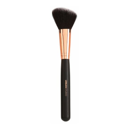 Cala Rose Gold Angled Blush Brush 1ud