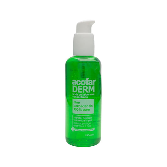 Acofarderm Body gel aloe vera concentrado 250ml