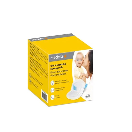 Medela Discos Absorventes Ultra-Transpirables 60uds