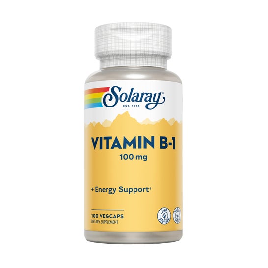 Solaray Vitamina B1 100mg 100 Caps