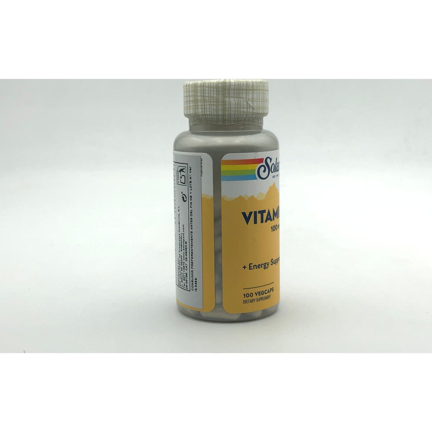 Solaray Vitamina B1 100mg 100 Caps