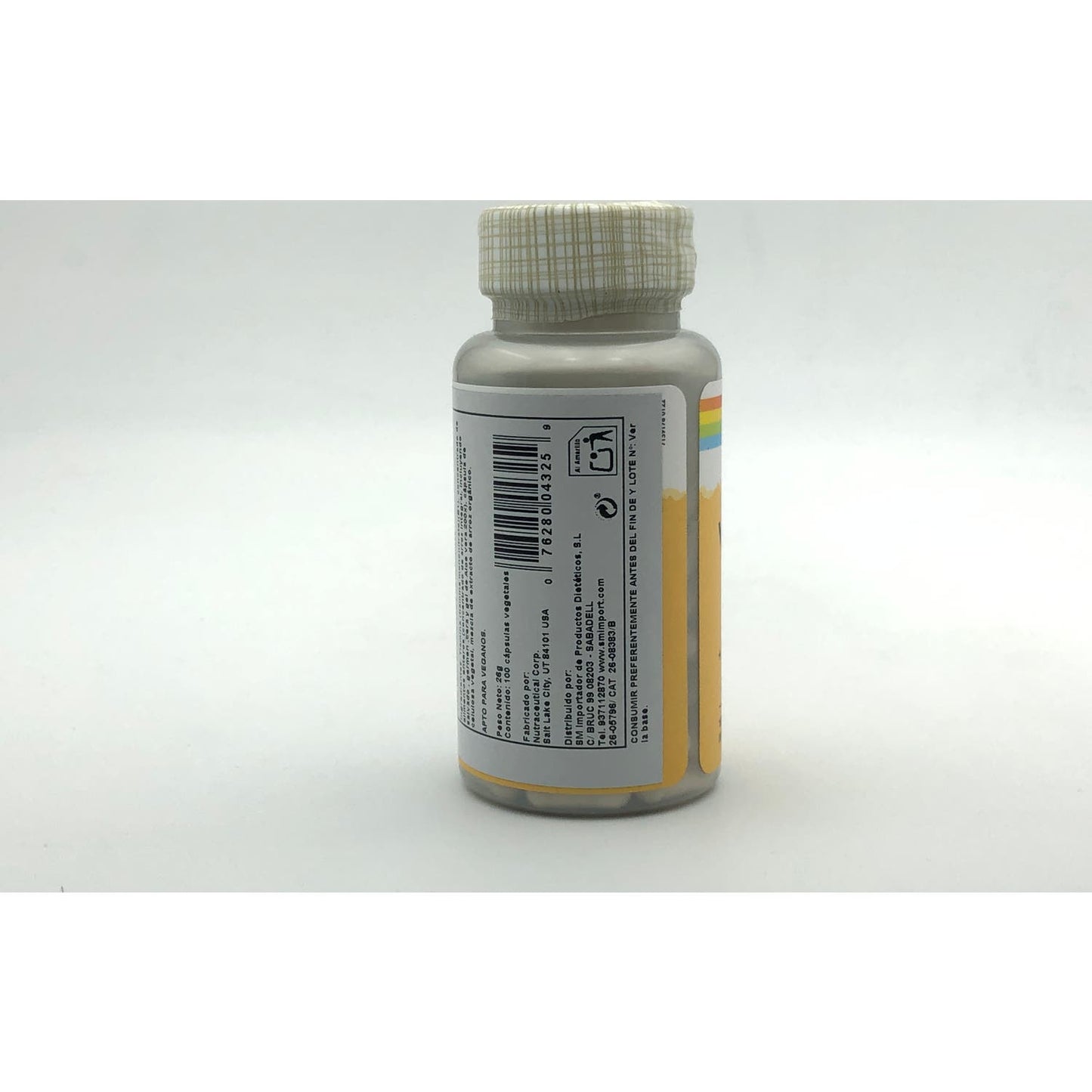 Solaray Vitamina B1 100mg 100 Caps