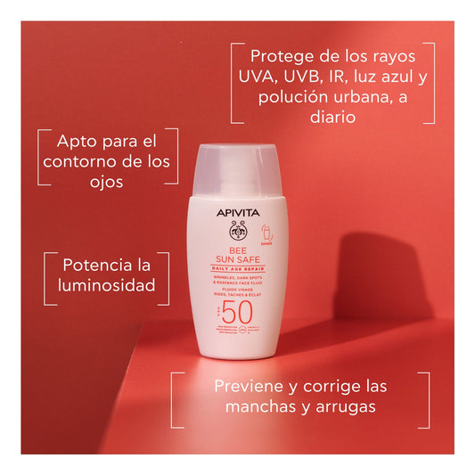 Apivita Bee Sun Safe Daily Age Repair Spf50 50ml