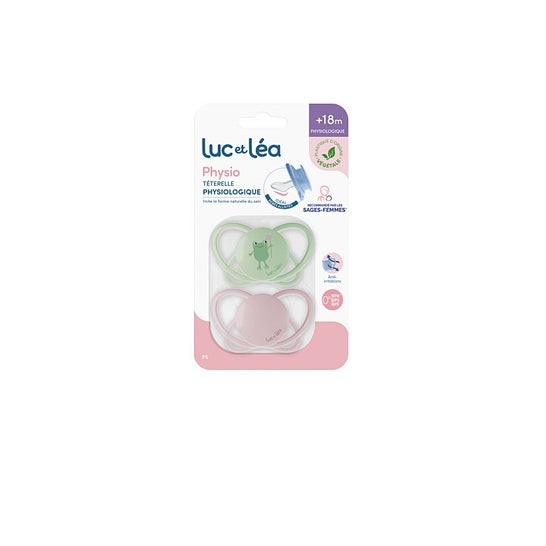 Luc Et Léa Physio Air Duo Chupete +18 M P5 2 uds