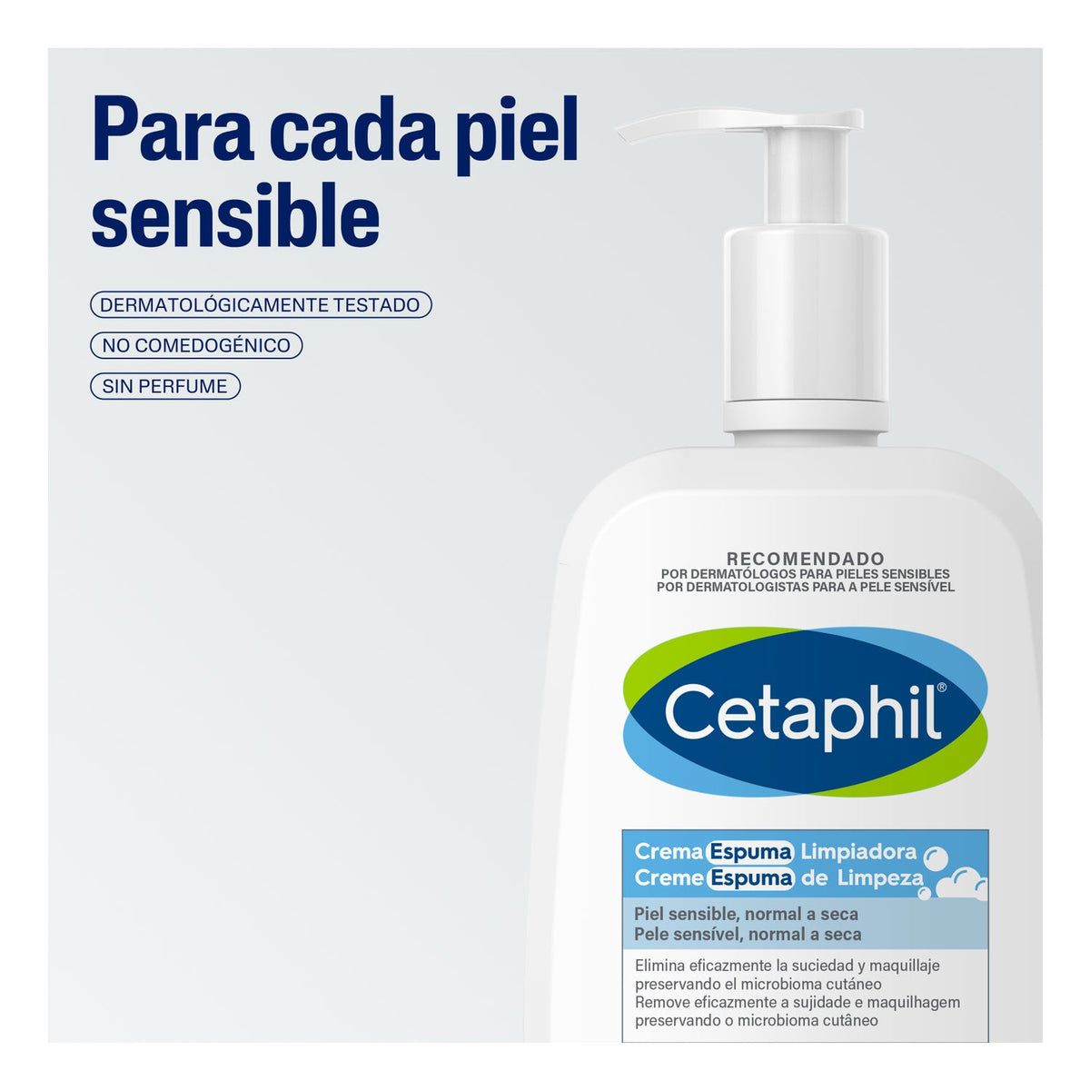 Cetaphil Crema Espuma Limpiadora 473ml