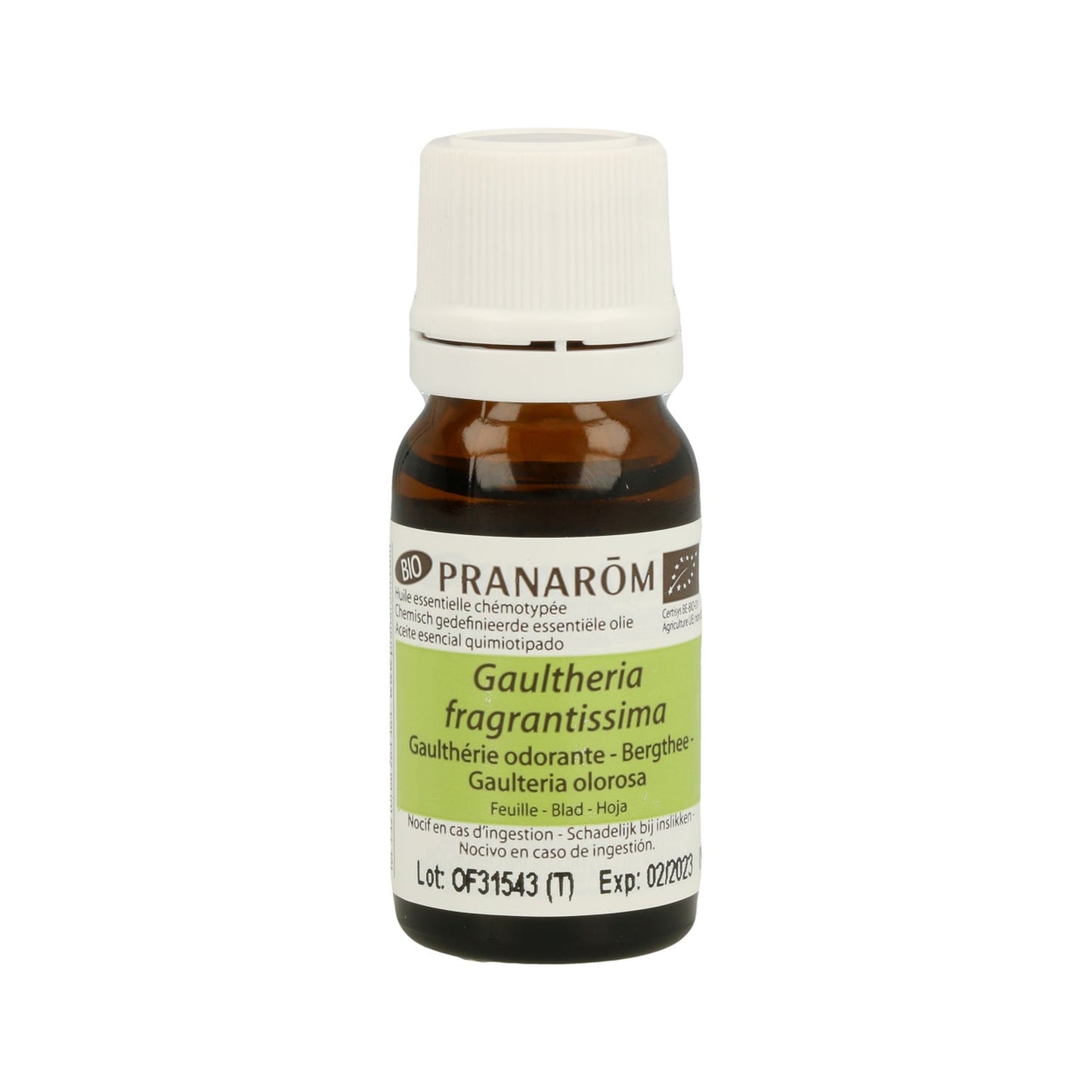 Pranarôm Aceite Esencial de Gaulteria BIO 10ml