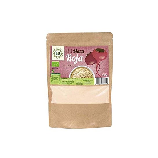 Sol Natural Maca Roja En Polvo Bio 200 g