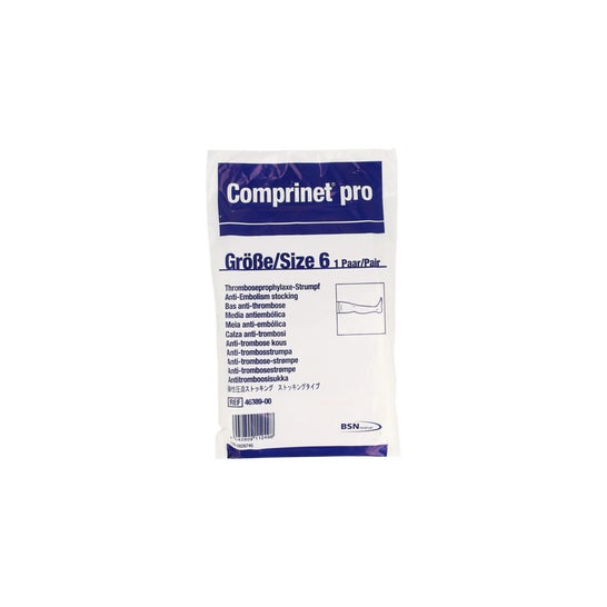 Comprinet Pro Media Antiembólica T6 1par