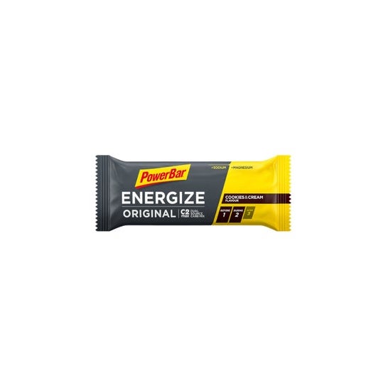 PowerBar Energize Barre Saveur Cookies & Crème 55 g
