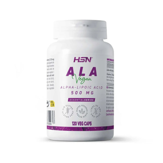HSN Ácido Alfa Lipoico ALA 500mg 120vcaps