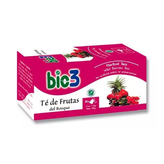 Bie3 té frutas del bosque 25 sobres