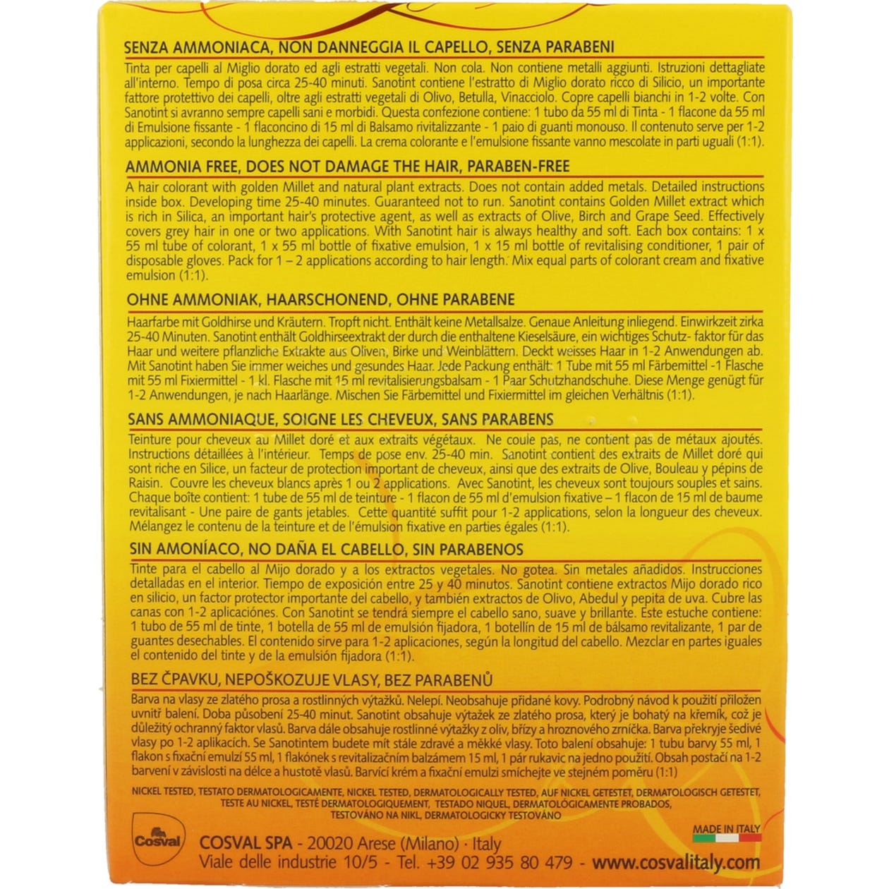 Santiveri Sanotint Tinte Classic 26 Tabaco 125ml