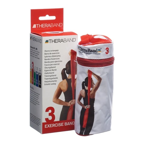 Theraband Banda Elástica Rojo 1 ud