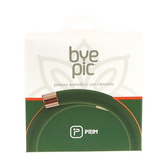 Prim Byepic Pulsera Aromática Citronela Adulto Verde 1 ud