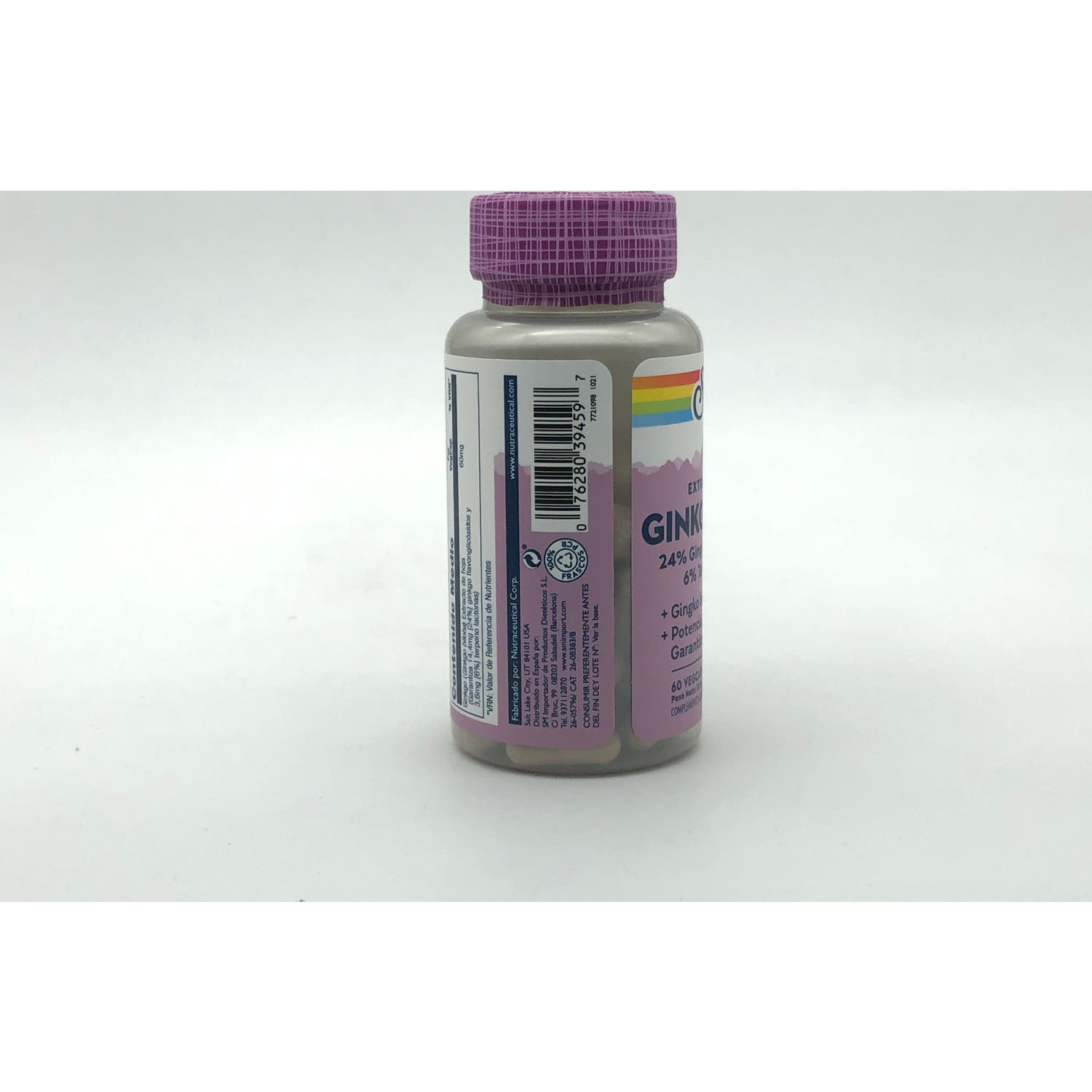 Solaray Ginkgo Biloba Extract 60 Mg 60 Cáps