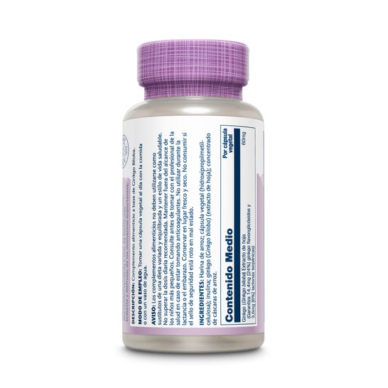 Solaray Ginkgo Biloba Extract 60 mg 60 caps