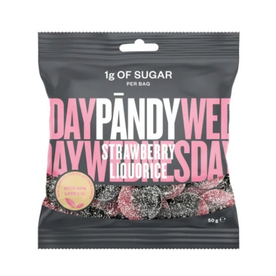 Pändy Candy Strawberry Liquorice 50g
