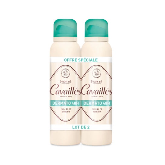 Roge Cavaillès Desodorante Dermato 48H Spray 2x150ml