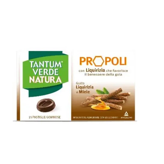 Tantum Verde Regaliz Natural 15 caps
