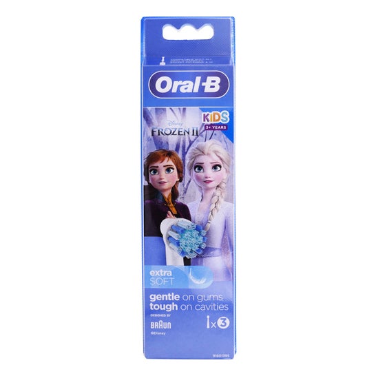 Oral-B Cepillo de Dientes Kids Reina de Nieve 3uds
