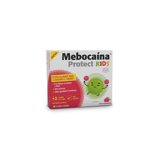 Mebocaína Protect Kids 6 Chupa-chupas