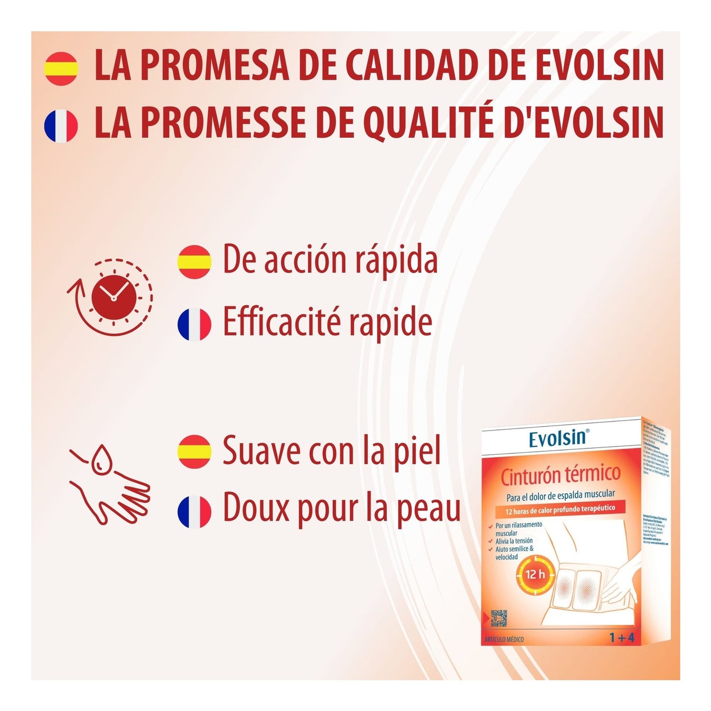 Evolsin Cinturón Térmico 7 aplicaciones