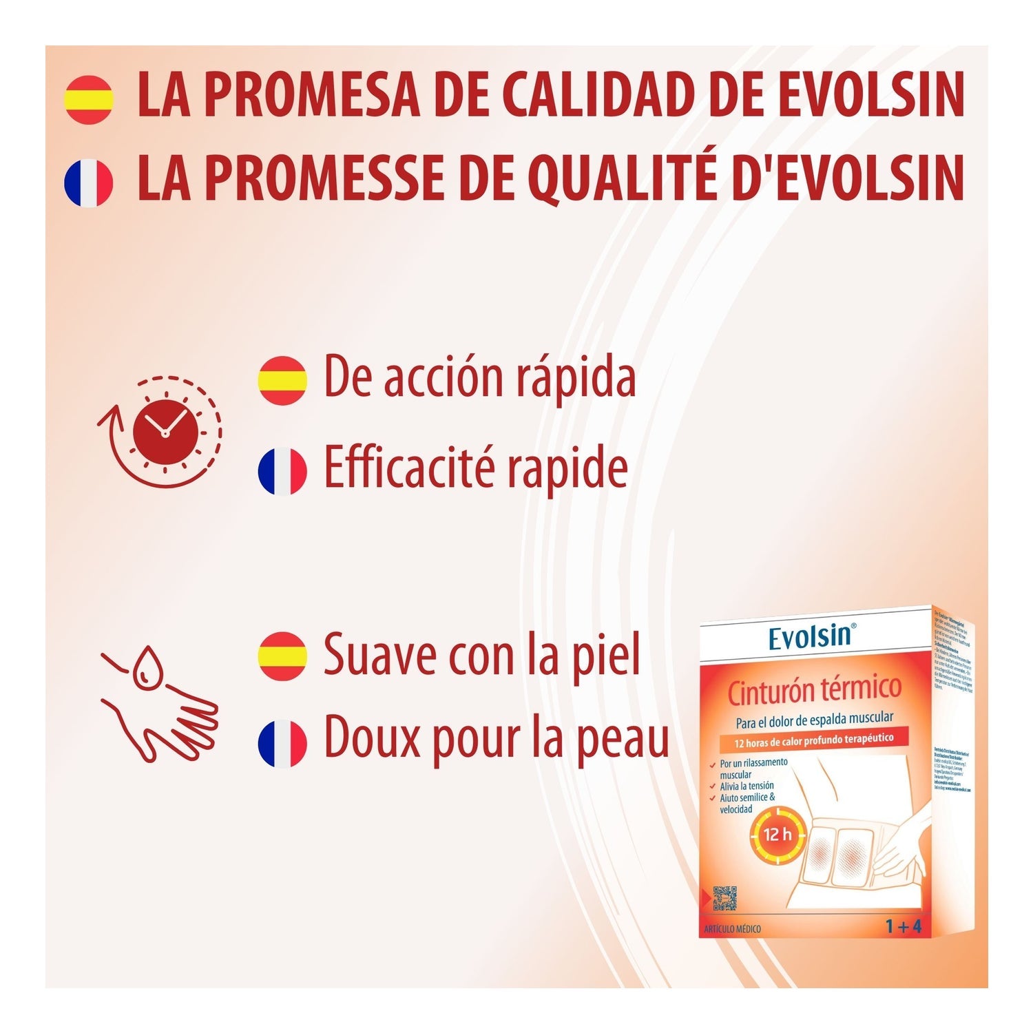 Evolsin Cinturón Térmico 7 aplicaciones