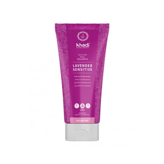 Khadi Champú de Lavanda para Cabellos Delicados 200 ml