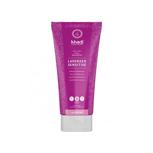 Khadi Champú de Lavanda para Cabellos Delicados 200 ml