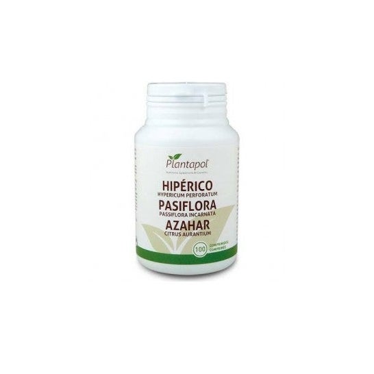 Plantapol Hiperico Pasiflora Azahar 100 Comprimidos