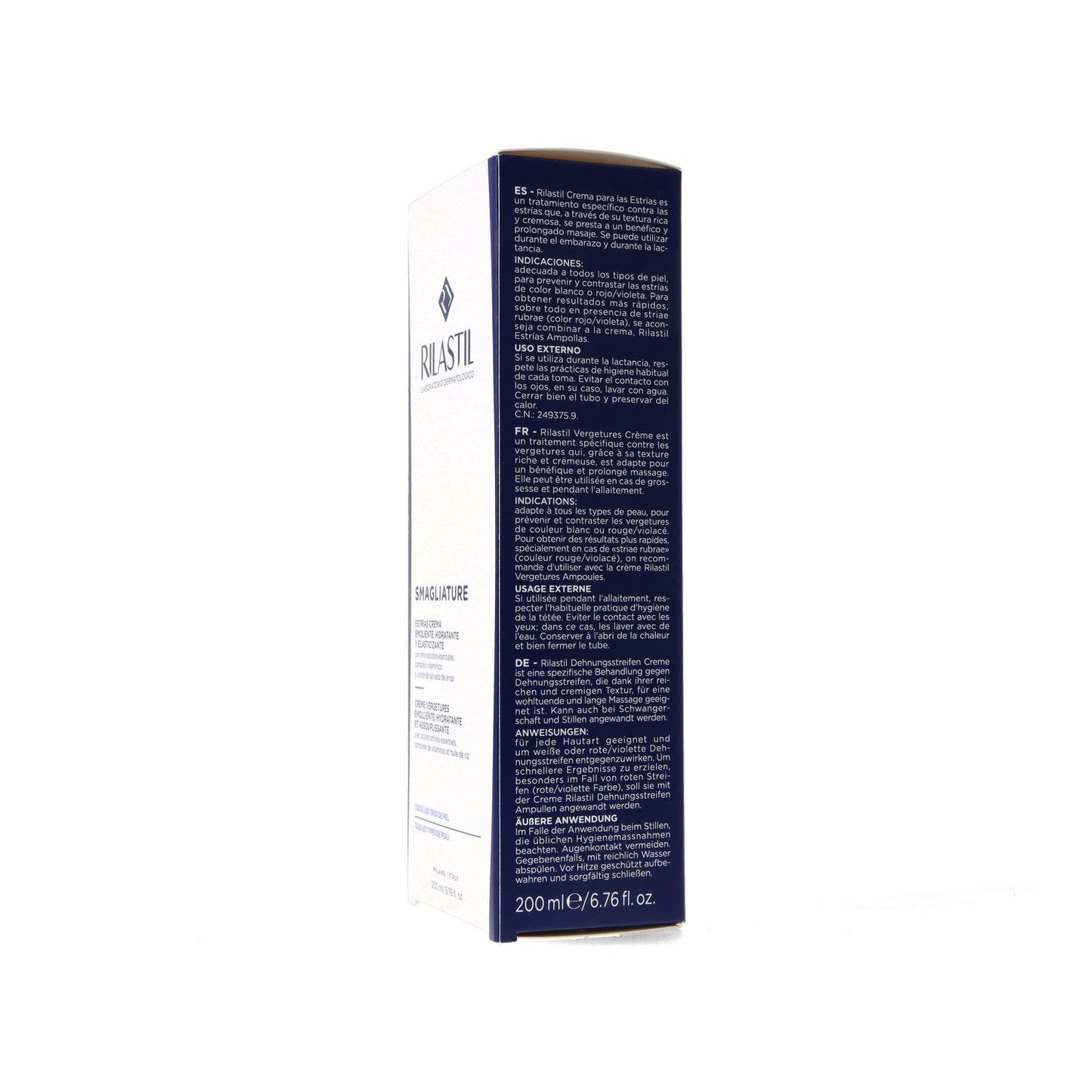Rilastil Smagliature Crema Antiestrías 200ml