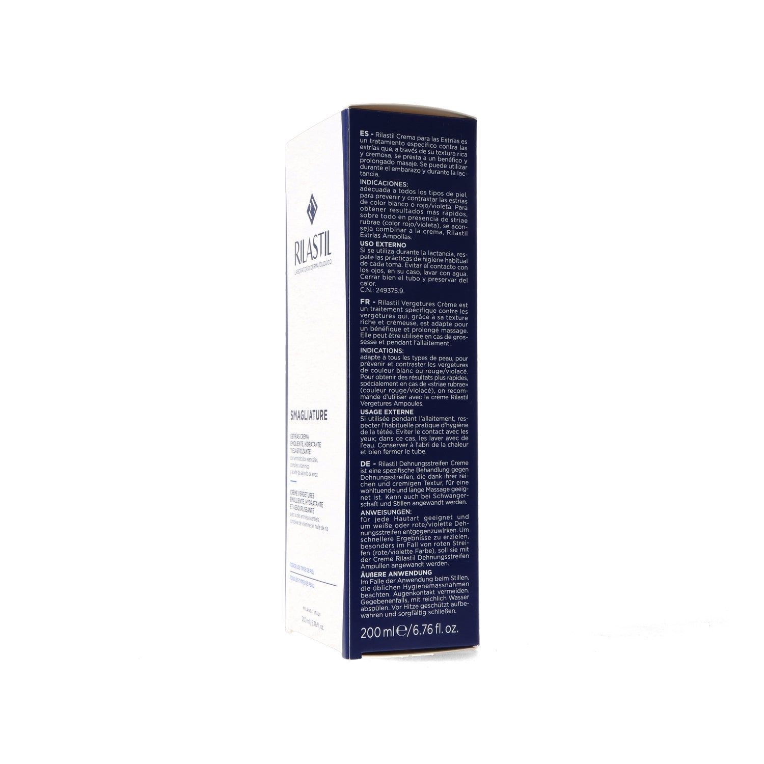 Rilastil Smagliature Crema Antiestrías 200ml
