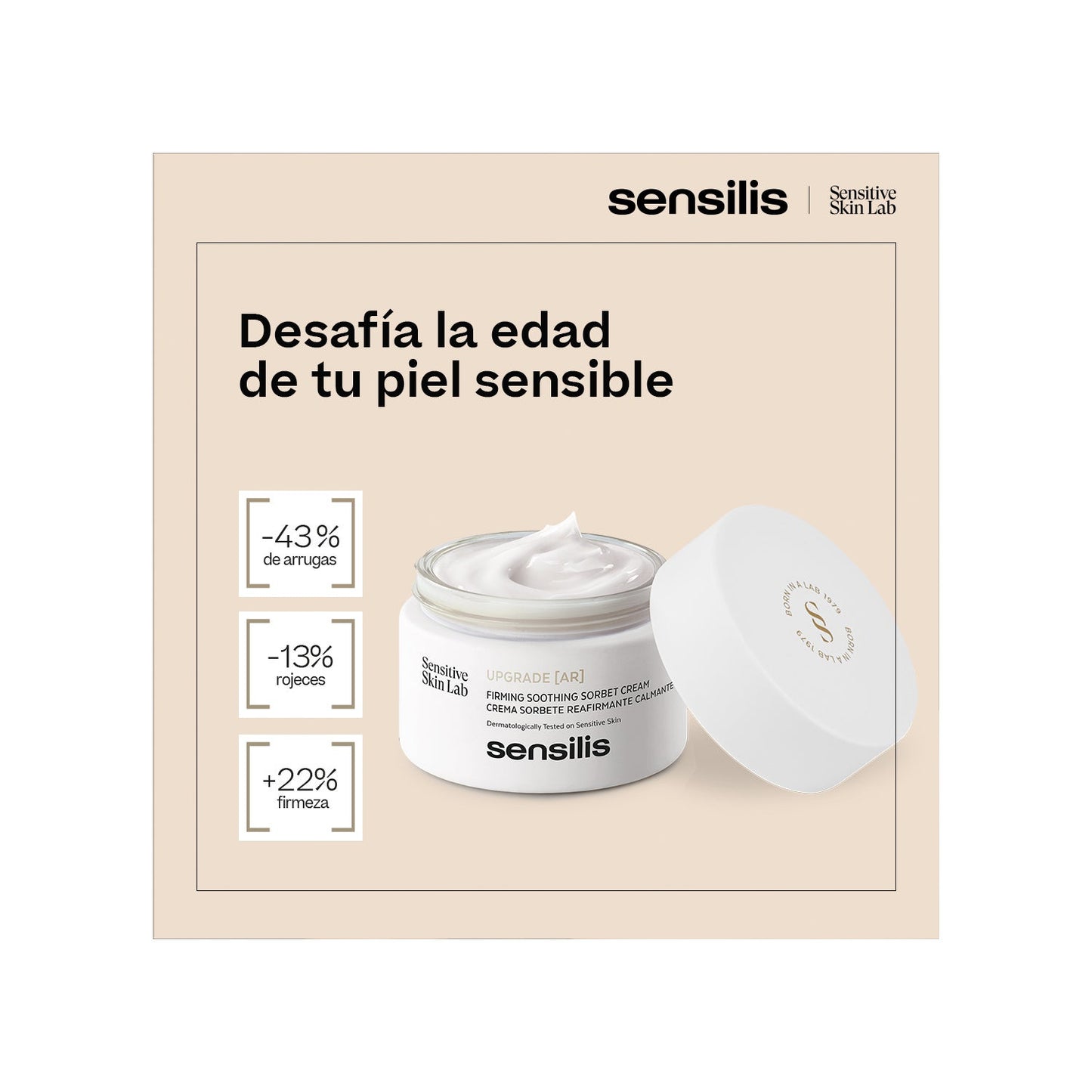 Sensilis Upgrade [AR] Crema Sorbete Reafirmante Calmante 50ml