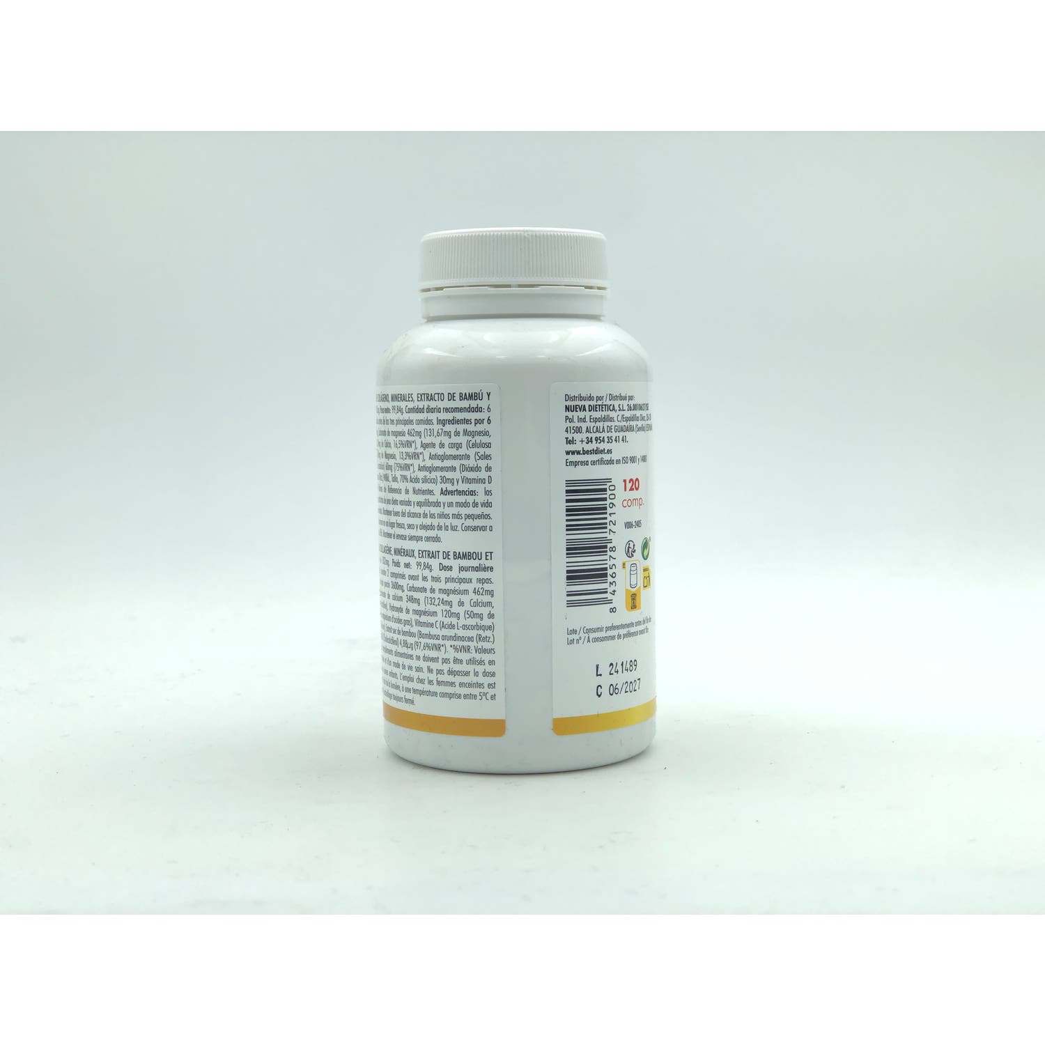 Best Diet Colágeno + Silicio Orgánico 120caps
