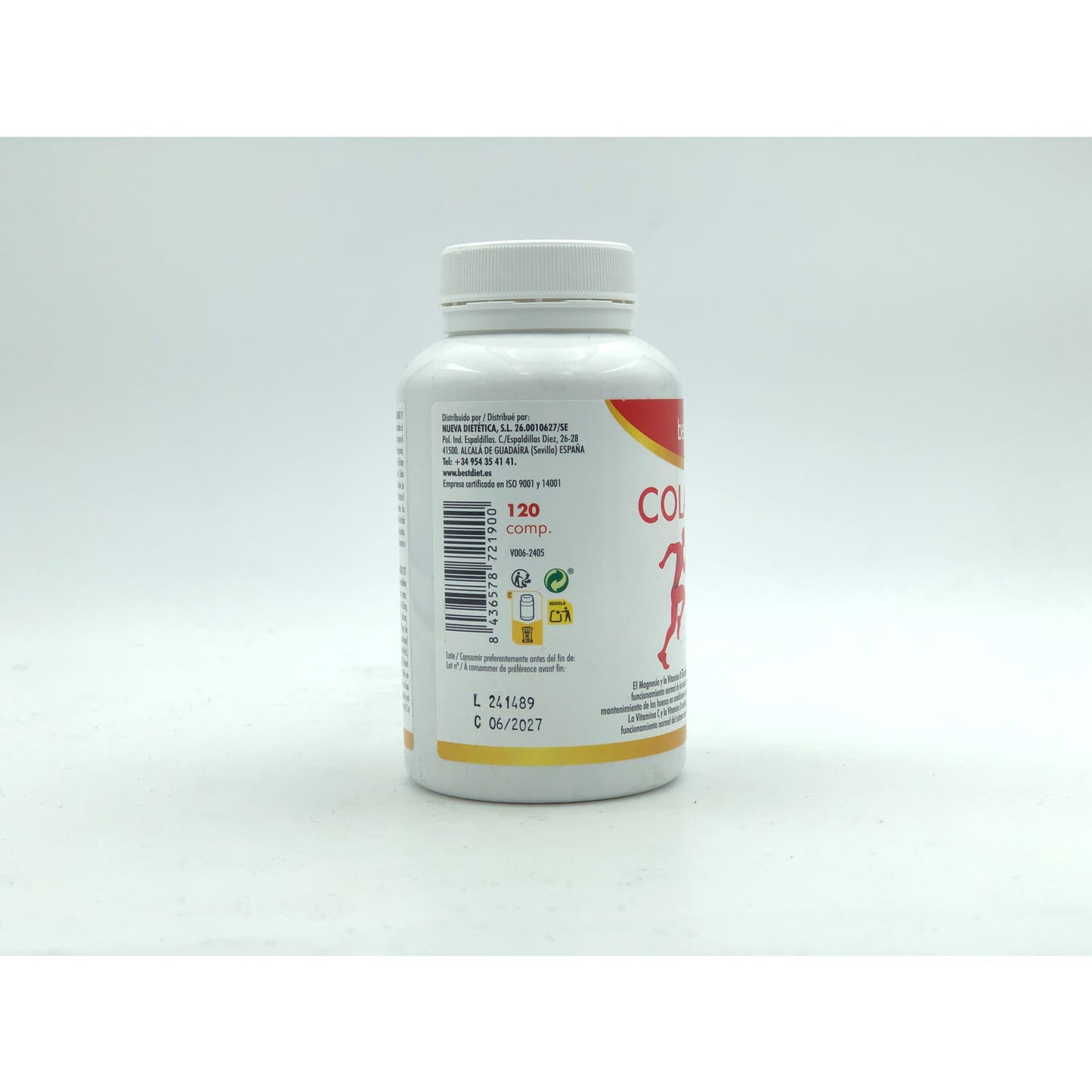 Best Diet Colágeno + Silicio Orgánico 120caps