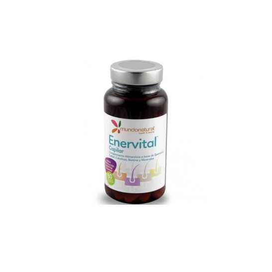 Mundo Natural Enervital Capilar 60 Caps