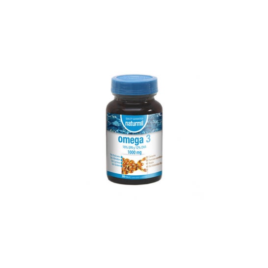 Naturmil Omega 3 Epa 18% E Dha 12% Vitamina E 1000mg 30caps
